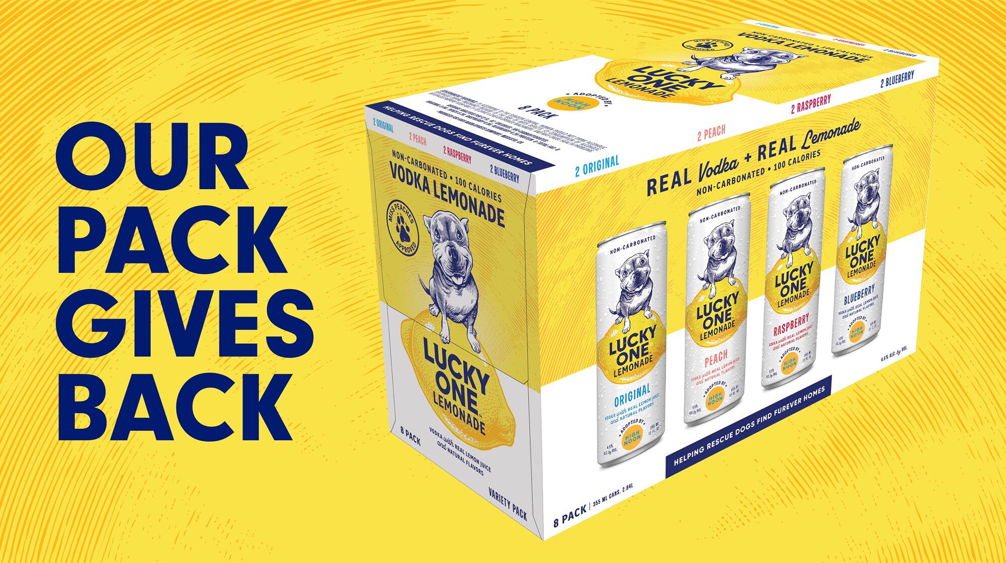 Lucky Case Pack for Dog Rescue Program