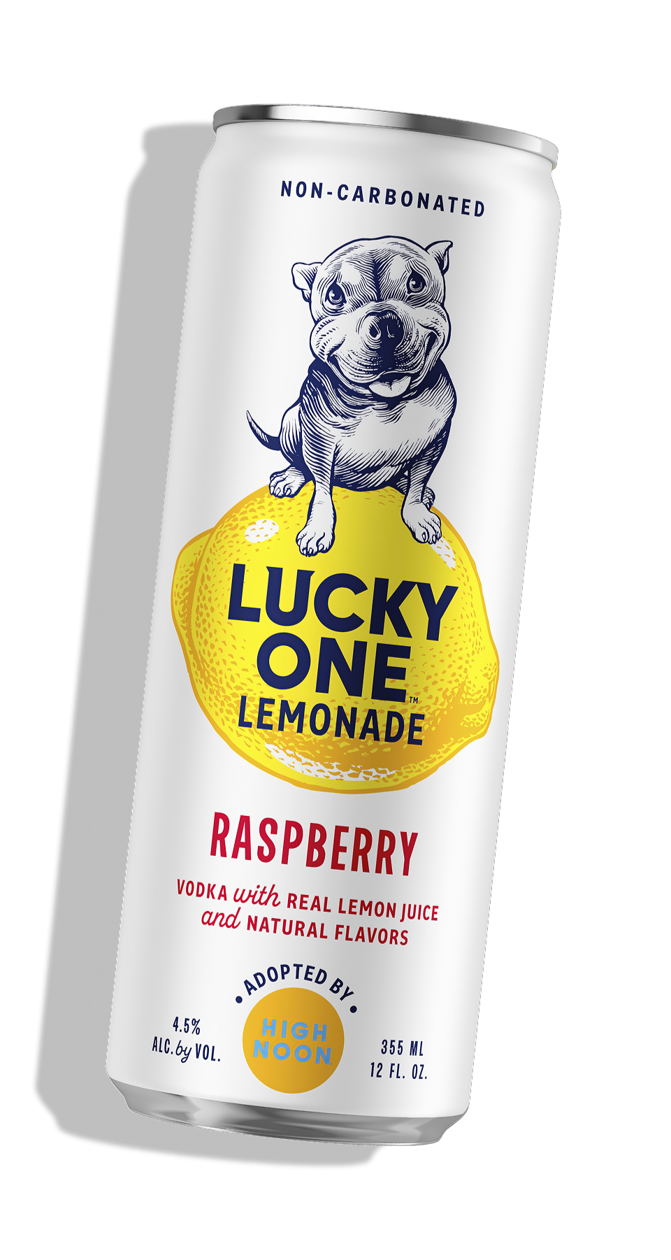 woman holding luckyonelemonade wine glass